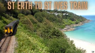 Visit Cornwall St Erth to St Ives Train Journey [upl. by Trisha527]