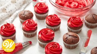 How to Make Red Frosting  Wilton [upl. by Aramaj]