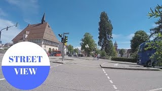 STREET VIEW Freudenstadt in Black Forest in GERMANY [upl. by Jacinda]