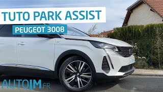 Park assist Peugeot 3008 2021  fonction créneau [upl. by Nelav741]