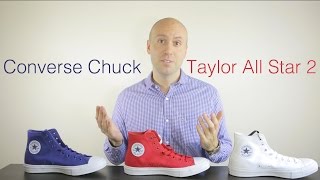 3 colors  Converse Chuck Taylor All Star 2 Review  Unboxing On Feet  comparison  Mr Stoltz 2015 [upl. by Taryn]