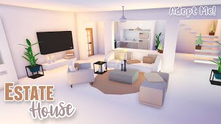 Estate House Speed Build 🌱  Roblox Adopt Me [upl. by Asnerek136]