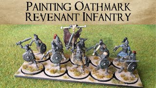 Painting Oathmark Revenant Infantry [upl. by Ailemor]