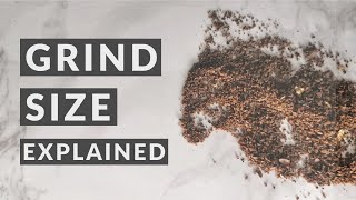 Grind Size How to Grind for Different Coffee Brewing Methods [upl. by Aphra936]