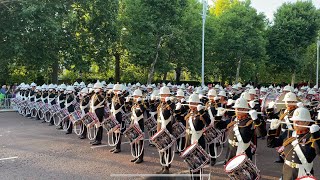 HM Royal Marines Massed Bands  Beating Retreat 2022 [upl. by Meggi]