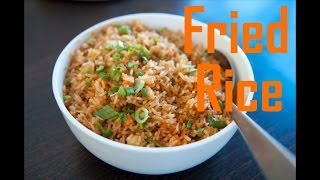 Chinese Style Fried Brown Rice  Easy Fried Rice The Frugal Chef [upl. by Lara]