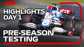 2020 PreSeason Testing Day 1 Highlights [upl. by Marquet922]