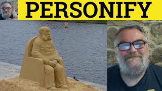 🔵 Personify Meaning  Personified Definition  Personification Examples  Personify Explained [upl. by Auqenwahs]