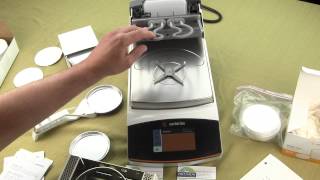 Moisture Analyzer overview Sartorius MA160 Moisture Balance [upl. by Iaht]