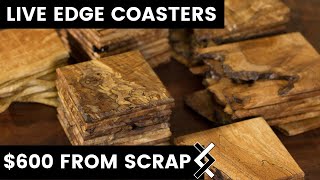 DIY Projects — Wood Coasters — How To Woodworking [upl. by Niwde859]