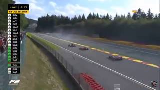 BREAKING Anthoine Hubert killed in horrendous F2 crash [upl. by Selrac]