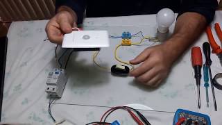 COMO INSTALAR UM SENSOR DE PRESENÇA [upl. by Reywas]