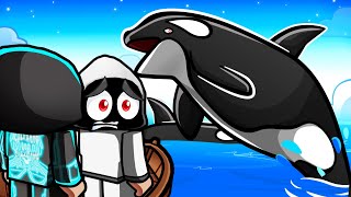 We Hunted THE ORCAS In Roblox Fisch [upl. by Brezin479]