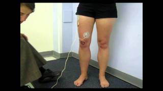 Where to place electrodes  quadriceps stimulation [upl. by Mcclain]