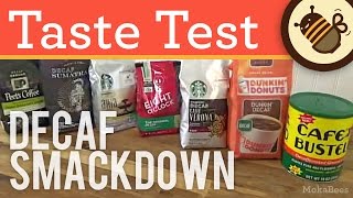 Best Decaf Coffee Taste Test  We Review amp Compare Decaffeinated Coffee Brands [upl. by Larrisa]