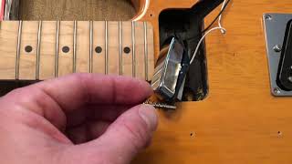 Replacing Squier Tele Pickups With Fender TexMex [upl. by Elurd]