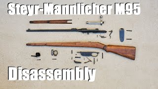 SteyrMannlicher M95 Disassembly [upl. by Emalee204]