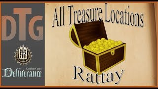 Kingdom Come Deliverance All Treasure Locations Around Rattay  Treasure Hunting Guide [upl. by Rabjohn947]