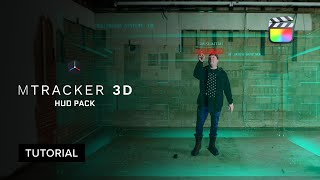 mTracker 3D HUD Pack Tutorial — Designing and tracking impressive HUD compositions — MotionVFX [upl. by Yrtnej]