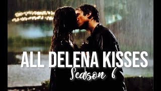 All Delena Kisses ♡ Season 6 [upl. by Diarmid]