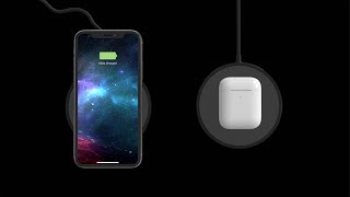 mophie wireless charging pad for Apple iPhone amp AirPods [upl. by Ellehctim572]