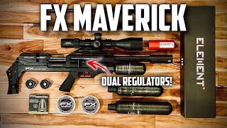 FX Maverick Compact 25 Cal Overview and Cranberry Carnage [upl. by Aimak]