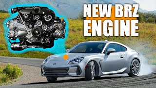 The 2022 Subaru BRZ Doesnt Need A Turbo  24L Boxer Engine Explained [upl. by Ateloj]