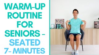 Gentle Seated WarmUp for Seniors  Boost Your Health [upl. by Aihsirt]