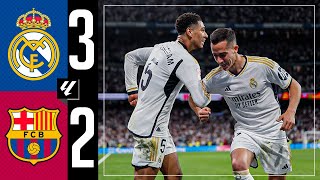 Real Madrid 32 FC Barcelona  HIGHLIGHTS  LaLiga 202324 [upl. by Corron]