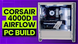 Corsair 4000D Airflow PC Build  i9 11900K amp RTX 3080 [upl. by Avehstab]