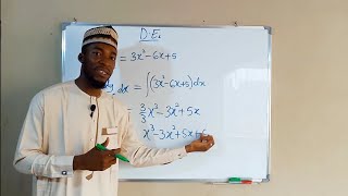 How To Solve Differential Equations  By direct Integration [upl. by Nivlen]