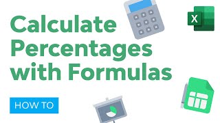 How to Calculate Percentages in Excel with Formulas [upl. by Urd]