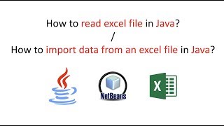 How to read excel file in Java [upl. by Ester665]