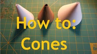 Tips and Tricks 10 How to make cones [upl. by Eillac95]