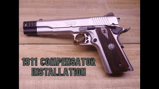 1911 Compensator Installation  Review [upl. by Katha]