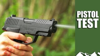 On test Crosman air pistols [upl. by Ityak]