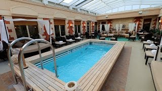 Norwegian Pearl Haven Courtyard amp Sun Deck [upl. by Divaj]