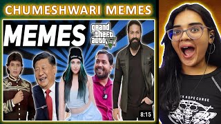 Dank Indian Memes REACTION  Indian Dank Memes  MemePustak  Neha M [upl. by Gothart]