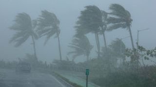 Hurricane Irma rips through Caribbean islands [upl. by Yennep]