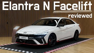 2024 Hyundai Elantra N Facelift PE Review  Magnetic Paddle Shifters quotThe new Elantra Nquot [upl. by Kelwen]