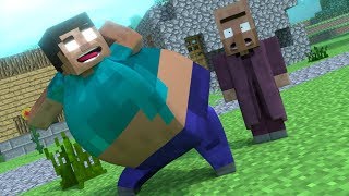 Top 4 Funny Minecraft Animations BY MrFudgeMonkeyz [upl. by Jimmy]