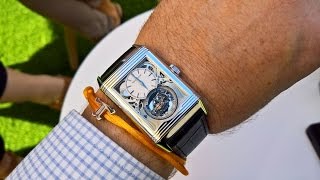 Jaeger LeCoultre Reverso Tribute Gyrotourbillon [upl. by Aikemal]