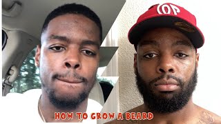 How to Grow a Beard  UPDATE Minoxidil [upl. by Hnacogn]