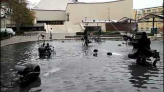 Tinguely Fountain  Basel Switzerland [upl. by Elson]