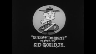 Dudley Do Right 1970 BW With original commercials RARE [upl. by Euqitsym]