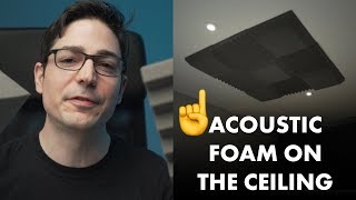 Acoustic Foam panels on the Ceiling [upl. by Assek]