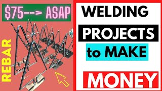 50 AMAZING Welding Projects Ideas With REBAR TO MAKE MONEY  DIY Welding projects  Weldingtroop [upl. by Sumedocin]