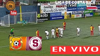 HEREDIANO VS SAPRISSA EN VIVO 🔴 COSTA RICA PRIMERA DIVISIÓN  APERTURA  JORNADA 14 [upl. by Anastos]