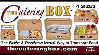 The Catering Box  SERVE FOOD RIGHT OUT OF THE BOX [upl. by Norel]