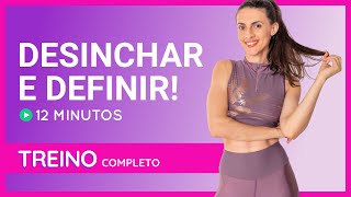 TREINO ABDOMINAL PRA DEFINIR A BARRIGA E DESINCHAR [upl. by Dael88]